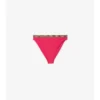 Slip de bikini cu bordură în carouri Slip de bikini cu bordură în carouri