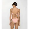 Slip de bikini cu bordură în carouri Slip de bikini cu bordură în carouri