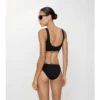 Slip de bikini cu bordură în carouri Slip de bikini cu bordură în carouri
