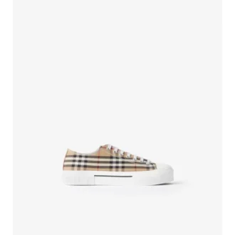 Sneakersi cu imprimeu în carouri