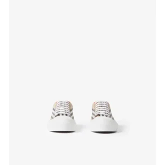 Sneakersi cu imprimeu în carouri