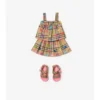 Top din bumbac cu imprimeu Heart Check Top din bumbac cu imprimeu Heart Check