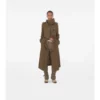Trench Coat cu eșarfă lungă din mătase Trench Coat cu eșarfă lungă din mătase