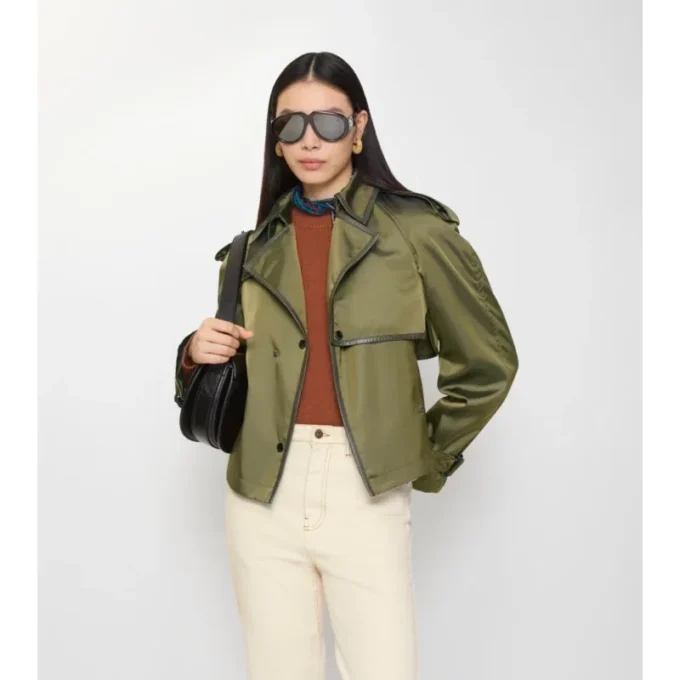 Trench Coat din amestec de nailon Trench Coat din amestec de nailon