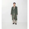Trench Coat din amestec de viscoză în stil baroc Trench Coat din amestec de viscoză în stil baroc