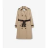 Trench Coat din bumbac și mătase Foxfield