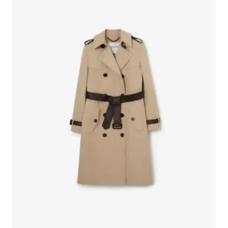 Trench Coat din bumbac și mătase Foxfield