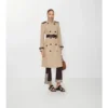 Trench Coat din bumbac și mătase Foxfield