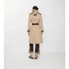 Trench Coat din bumbac și mătase Foxfield