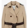 Trench Coat din bumbac și mătase Foxfield