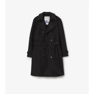 Trench Coat din bumbac și nailon căptușit