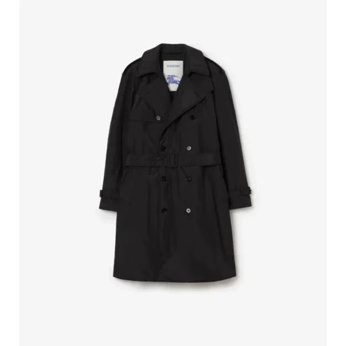 Trench Coat din bumbac și nailon căptușit Trench Coat din bumbac și nailon căptușit
