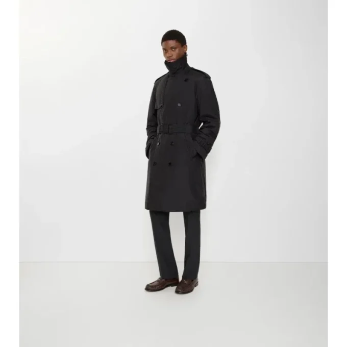 Trench Coat din bumbac și nailon căptușit Trench Coat din bumbac și nailon căptușit