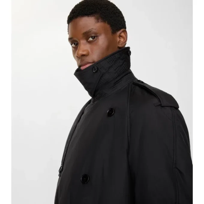 Trench Coat din bumbac și nailon căptușit Trench Coat din bumbac și nailon căptușit