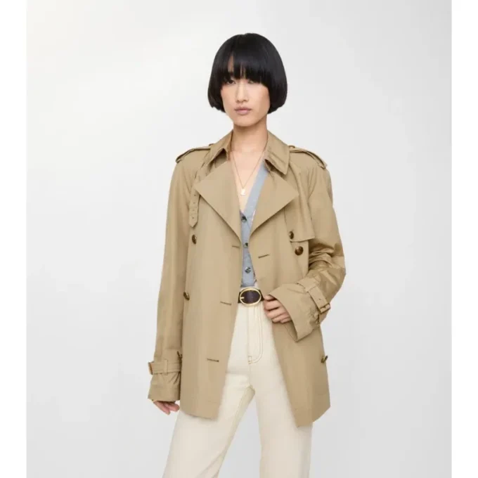 Trench Coat din bumbac ușor Belgravia Trench Coat din bumbac ușor Belgravia