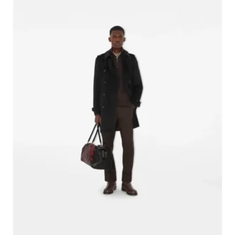 Trench Coat din cașmir de lungime medie Trench Coat din cașmir de lungime medie