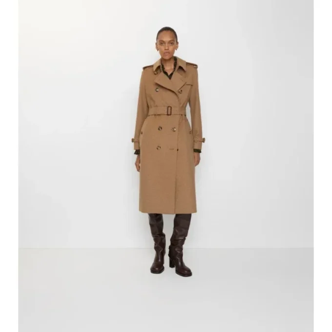 Trench Coat din cașmir Kensington
