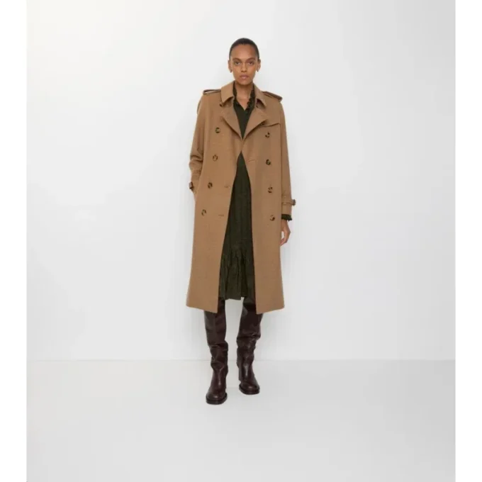 Trench Coat din cașmir Kensington