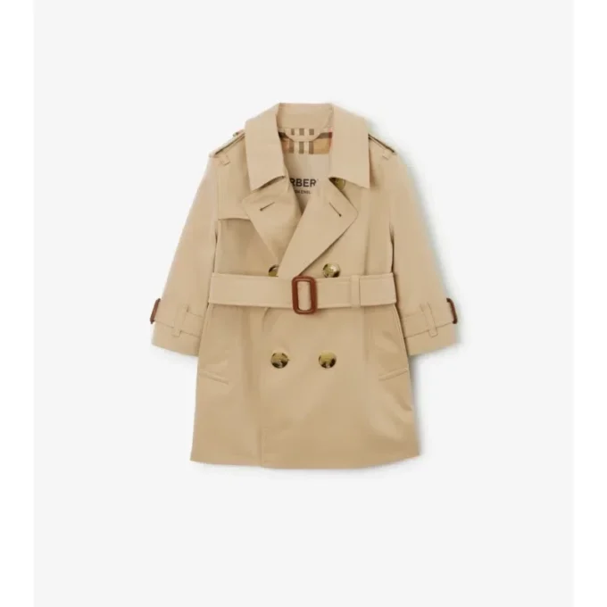 Trench Coat din gabardină