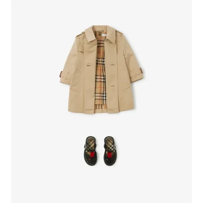 Trench Coat din gabardină