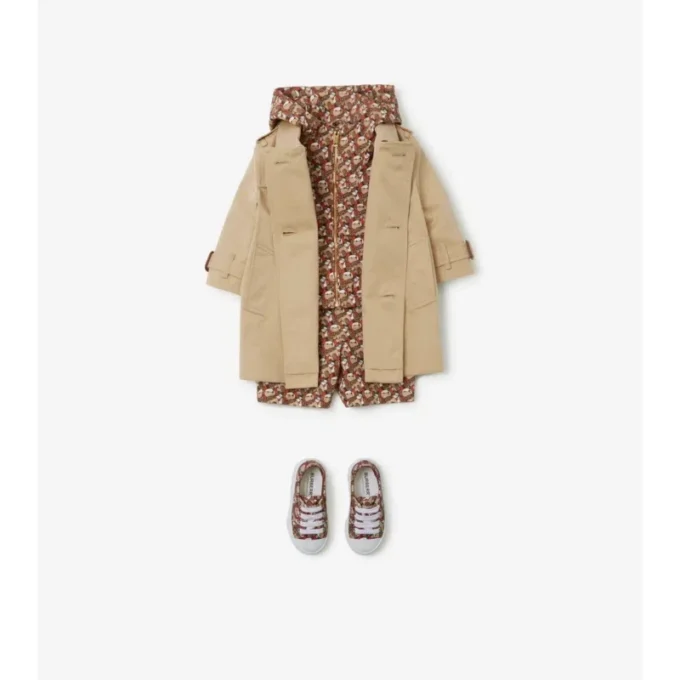 Trench Coat din gabardină