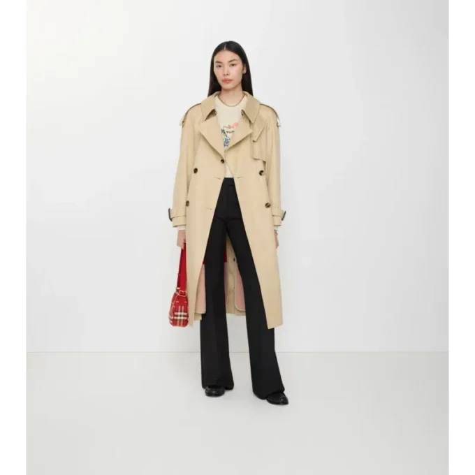 Trench Coat din gabardină Fitzrovia cu căptușeală călduroasă
