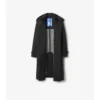 Trench Coat din lână elastică laminată