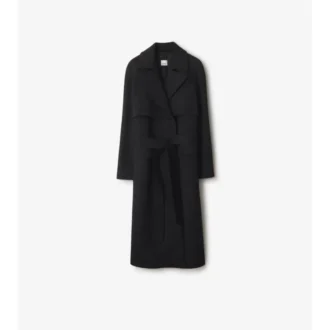 Trench Coat din lână și cașmir
