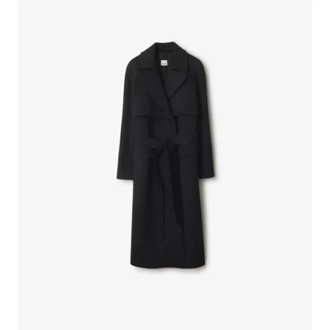 Trench Coat din lână și cașmir