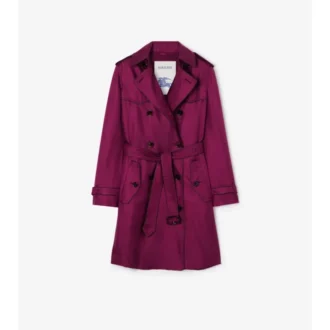 Trench Coat din mătase Foxfield
