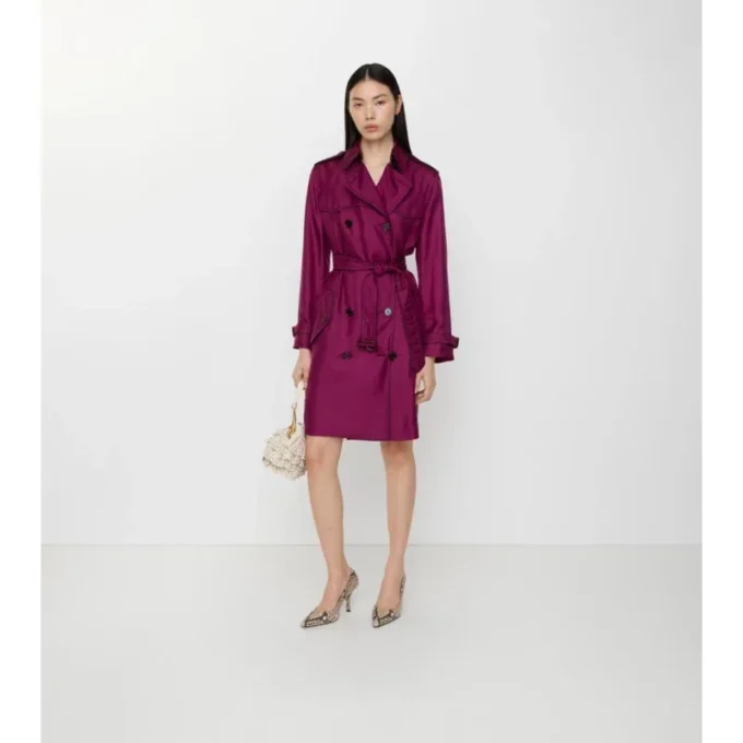 Trench Coat din mătase Foxfield Trench Coat din mătase Foxfield