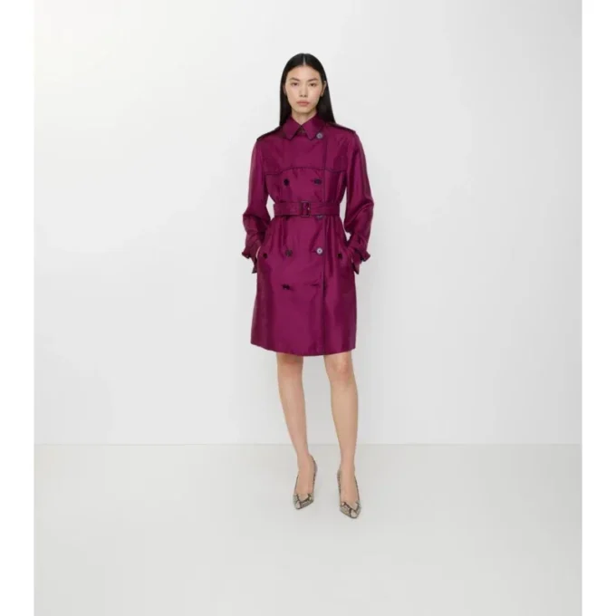 Trench Coat din mătase Foxfield Trench Coat din mătase Foxfield