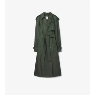 Trench Coat din nailon cu glugă