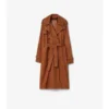 Trench Coat din nubuc Castleford