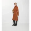 Trench Coat din nubuc Castleford