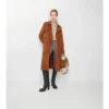 Trench Coat din nubuc Castleford