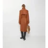 Trench Coat din nubuc Castleford