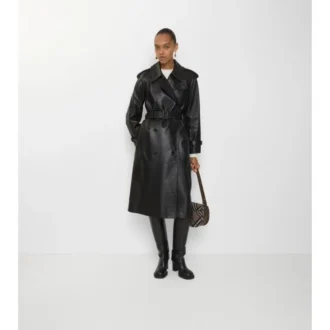 Trench Coat din piele Castleford