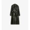 Trench Coat din piele embosată Trench Coat din piele embosată
