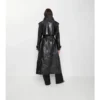 Trench Coat din piele embosată Trench Coat din piele embosată