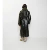 Trench Coat din piele embosată Trench Coat din piele embosată
