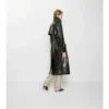 Trench Coat din piele embosată Trench Coat din piele embosată