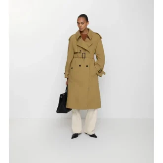 Trench Coat din pânză Fitzrovia cu căptușeală