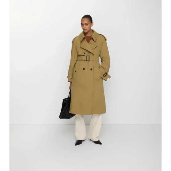Trench Coat din pânză Fitzrovia cu căptușeală