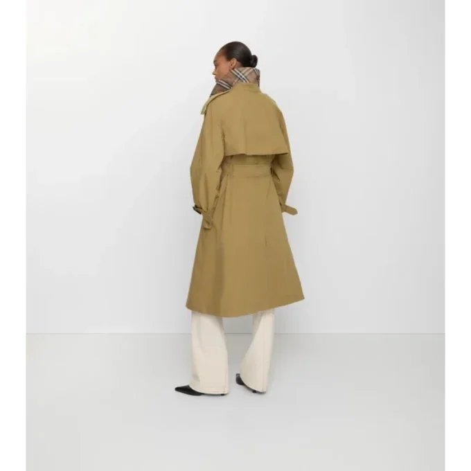 Trench Coat din pânză Fitzrovia cu căptușeală