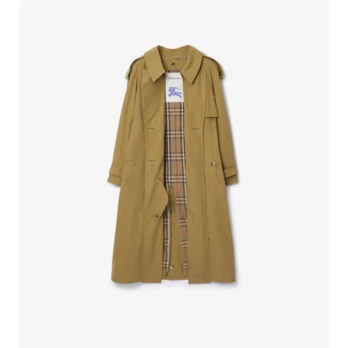 Trench Coat din pânză Fitzrovia cu căptușeală
