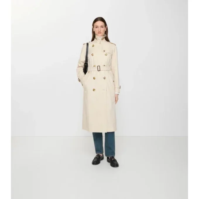 Trench Coat din Tropical Gabardine Waterloo