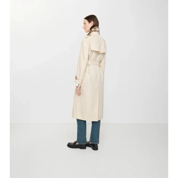Trench Coat din Tropical Gabardine Waterloo