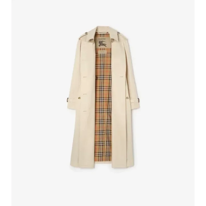 Trench Coat din Tropical Gabardine Waterloo