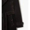Trench Coat din velur